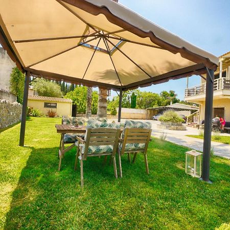 Cozy Family Friendly Apartment With Large Garden Close To Beaches - Dirella Kynopiastai Bagian luar foto